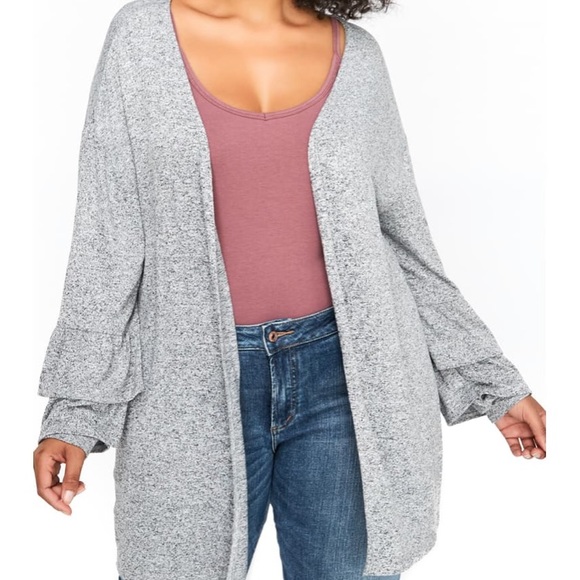 love and legend Sweaters - 🥰 PM Editor Pick!! Love & legend 2X grey cardigan